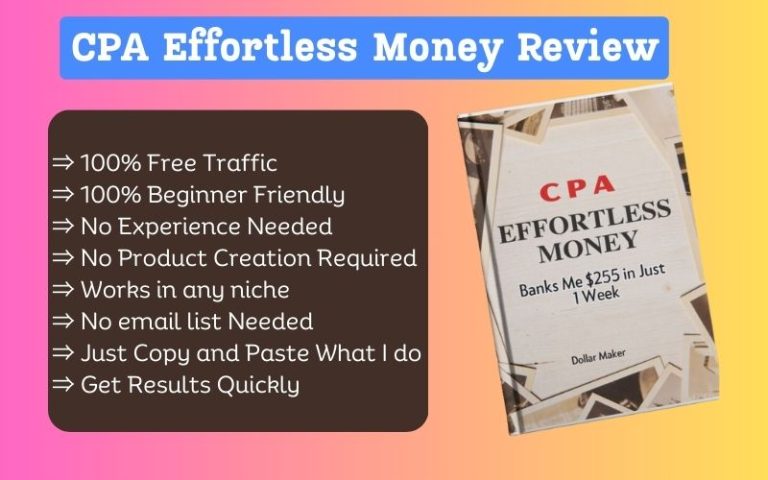 CPA Effortless Money Review